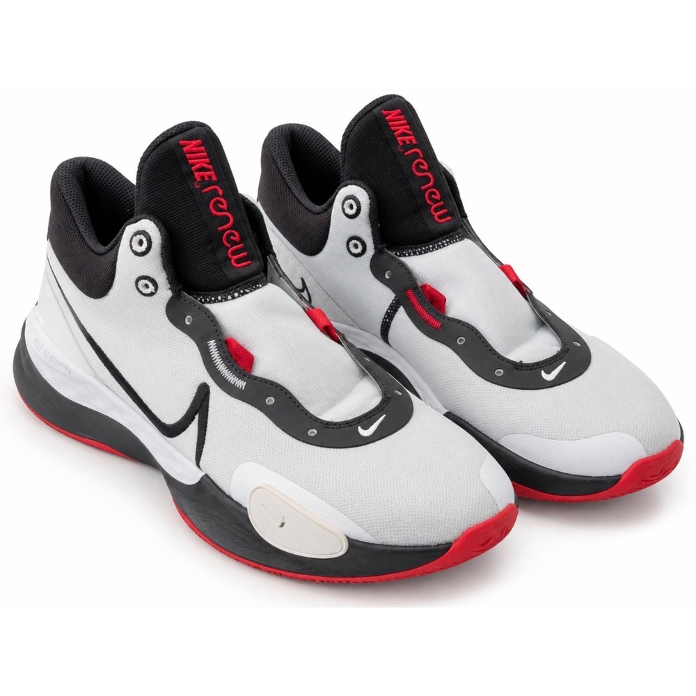 Nike Renew Elevate 3 White Black University Red Mens 11 Basketball Shoes